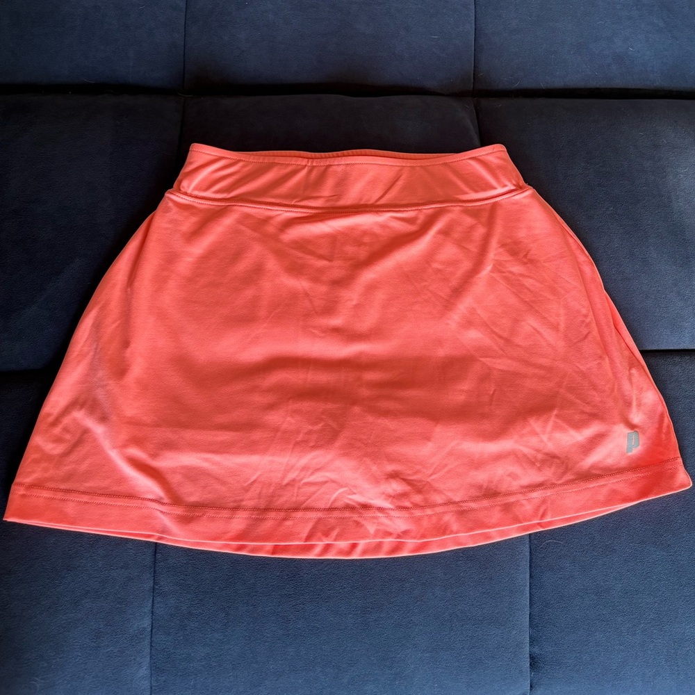 Prince Hot Peach Tennis Skirt